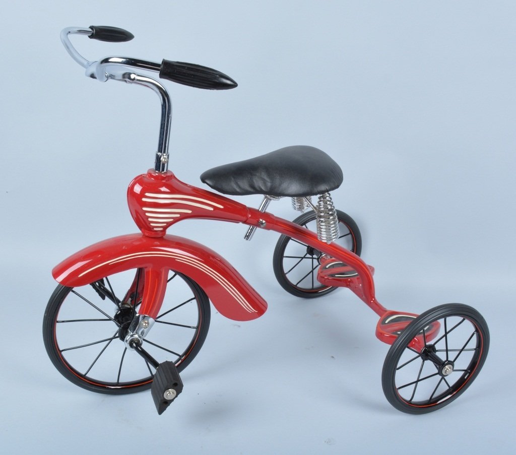 1930's Steelcraft Airflow Tricycle (1 of 5)