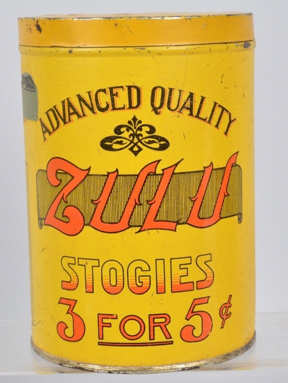 ZULU STOGIES CIGAR TIN (1 of 5)