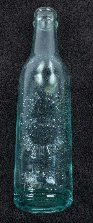 Coca Cola Bottle Bangor Maine: Early 7 1/2 ounce Coca Cola bottle, Excellent