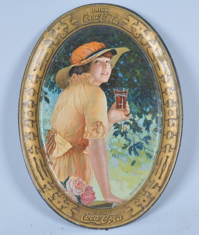 1916 Coca Cola Tip Tray (1 of 2)