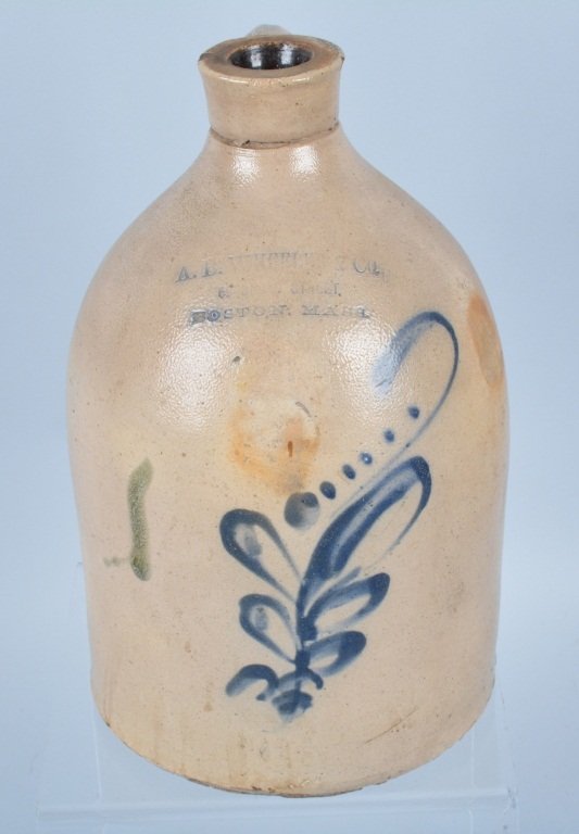 A.C. Wheeler Co, Boston, Stoneware Jug (1 of 6)