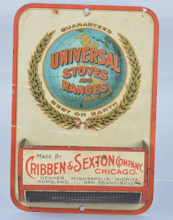 Universal Stoves & Ranges, Tin Match safe (1 of 4)