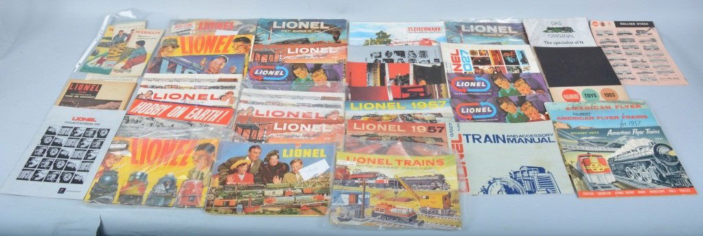 Lot of LIONEL TRAIN CATALOGS (1 of 5)