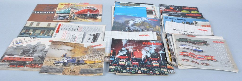 Lot of MARKLIN TRAIN CATALOGS (1 of 3)