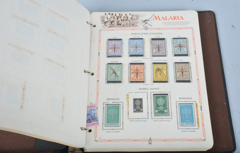 Postage Stamp Collection, Malaria (1 of 8)