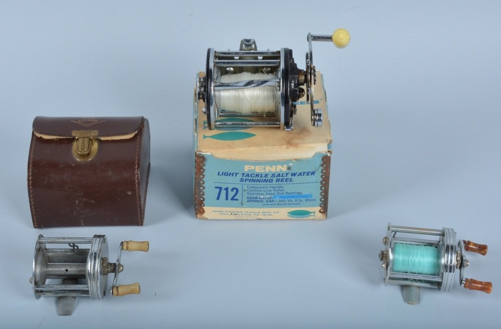 Lot of 3 Vintage Fishing Reels (1 of 6)