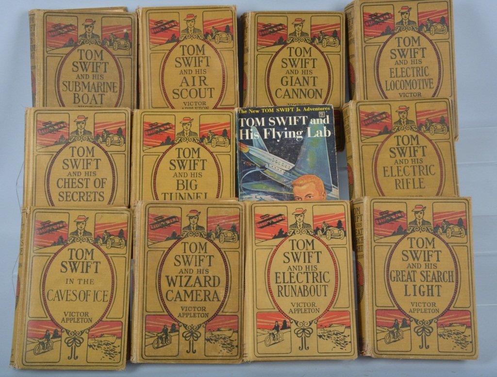 Lot of 12 Tom Swift Books, Vintage (1 of 3)