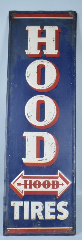 HOOD TIRES TIN SIGN (1 of 6)
