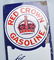 RED CROWN GASOLINE PORCELAIN THERMOMETER SIGN - 2
