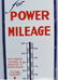 RED CROWN GASOLINE PORCELAIN THERMOMETER SIGN - 4