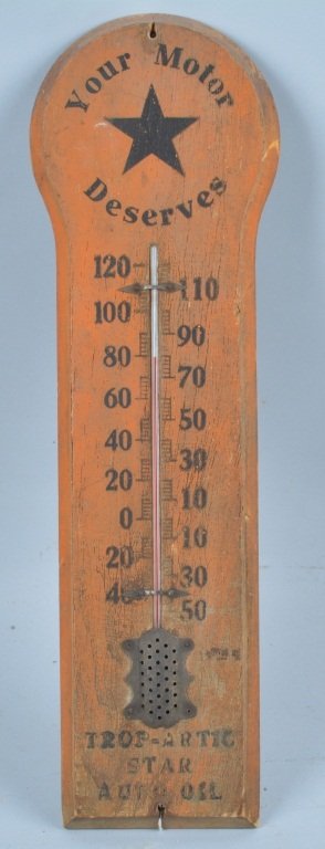TROP-ARTIC STAR AUTO OIL THERMOMETER (1 of 4)