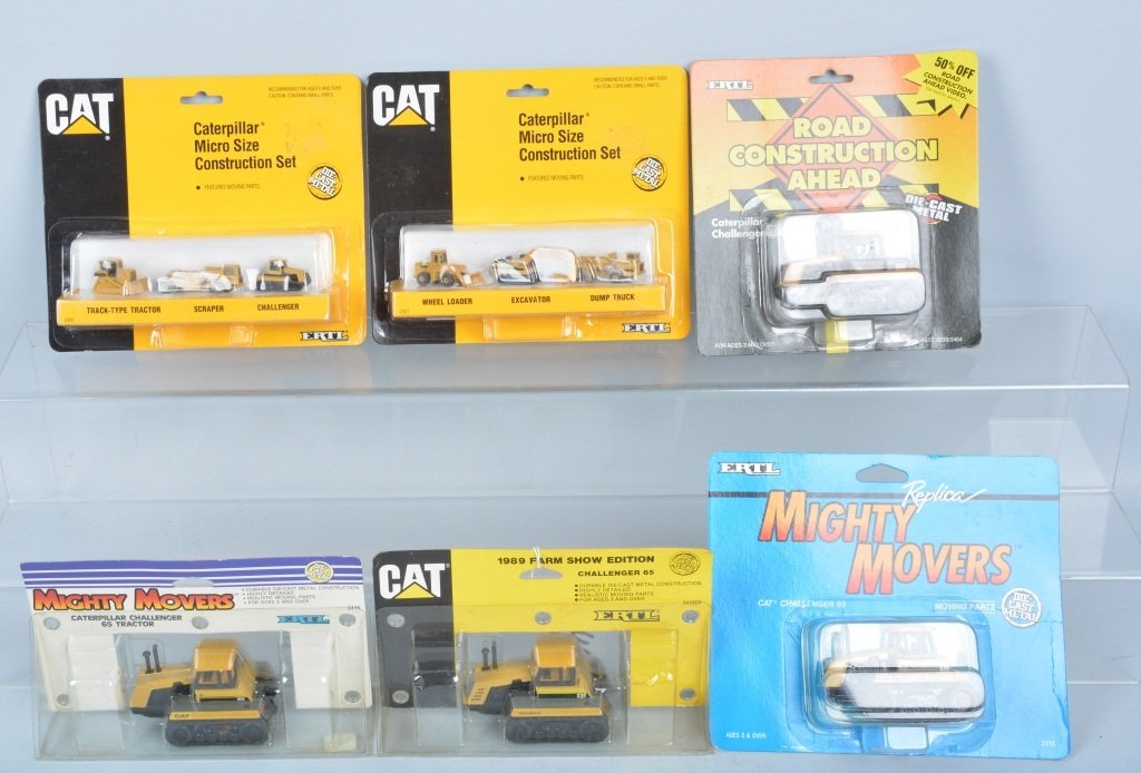 Lot of 5 ERTL CAT CONSTRUCTION TOYS nib (1 of 3)