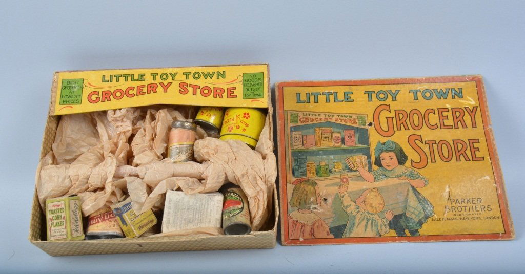 PARKERS BROS. LITTLE TOY GROCERY STORE w/ BOX (1 of 3)