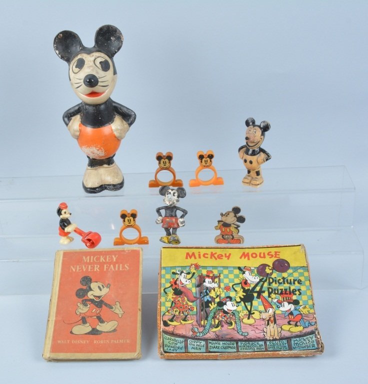 Lot of MICKEY MOUSE ITEMS (1 of 8)
