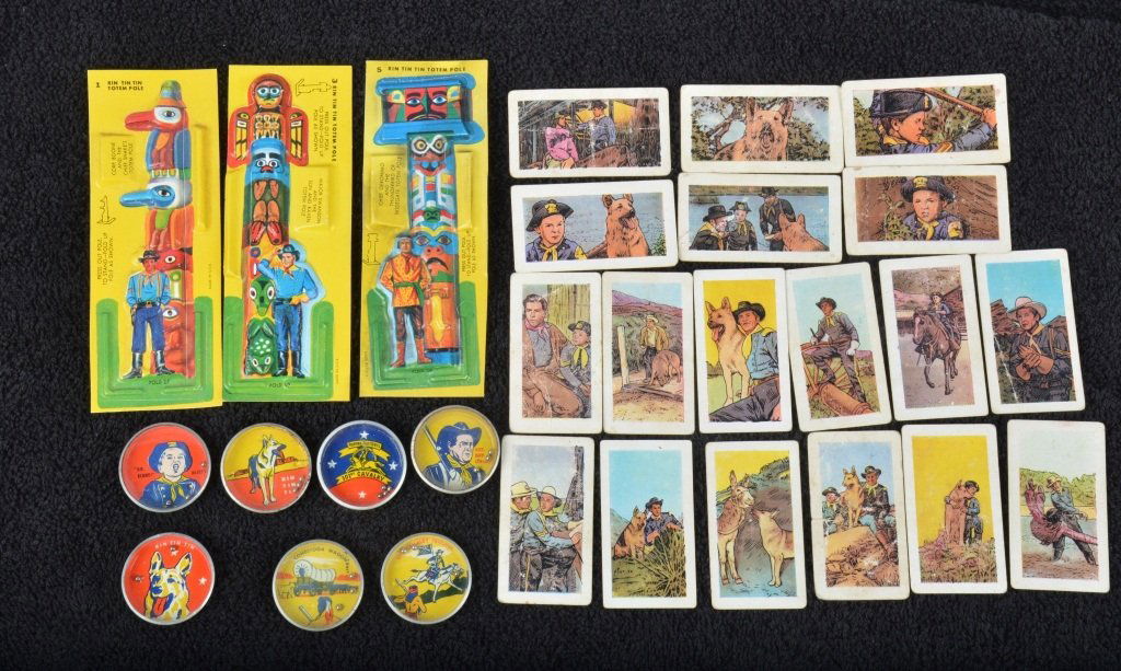 RIN TIN TIN TOTEM POLES , PUZZLES, & PREMIUMS (1 of 6)