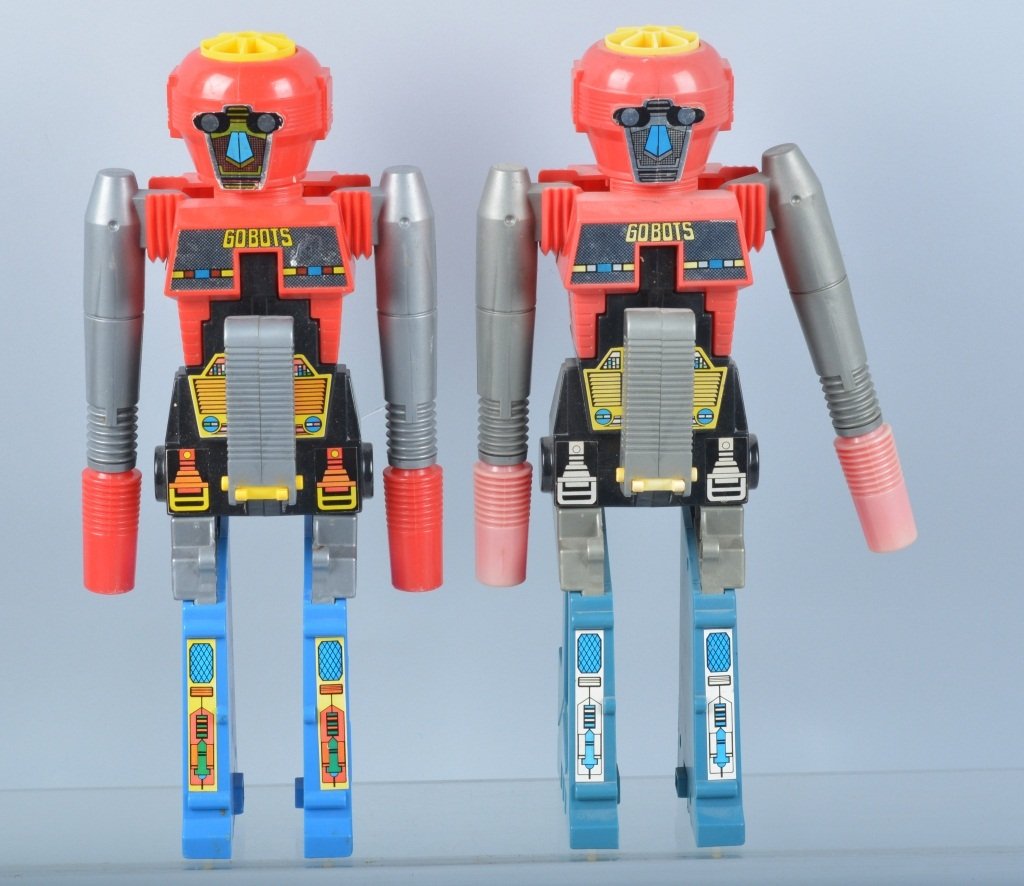 Lot of 2 VINTAGE GOBOTS ROBOT TOYS (1 of 4)