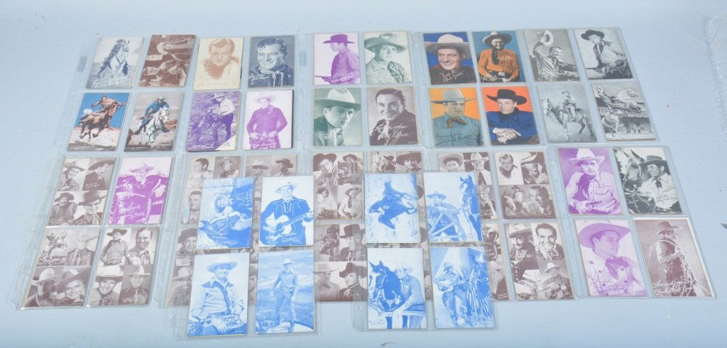 Lot of 100+ COWBOY ARCADE CARDS (1 of 8)