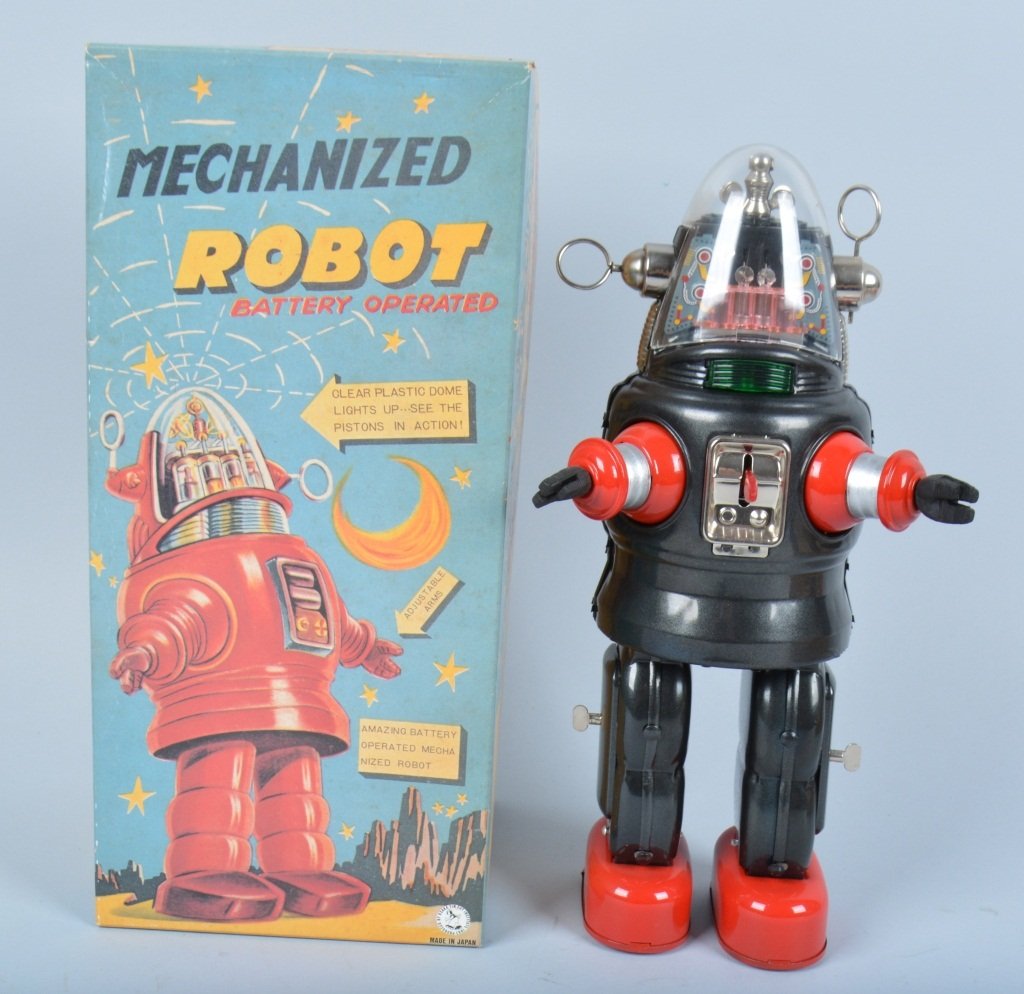 OSAKA Battery Op ROBBY THE ROBOT w/ BOX (1 of 4)