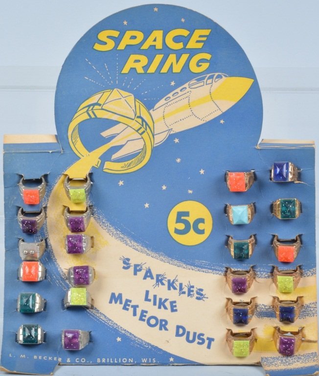 Vinatge SPACE RING FULL STORE DISPALY (1 of 5)