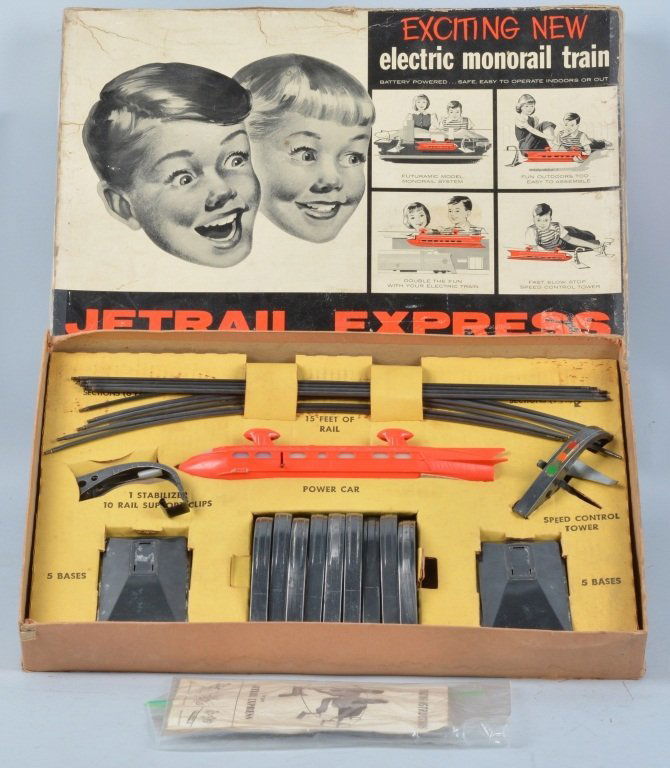 JETRAIL EXPRESS battery Op MONORAIL w/ BOX (1 of 6)