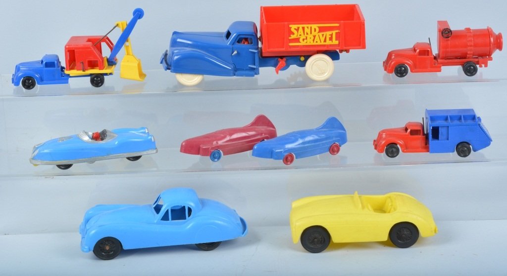 Lot of PLASTIC TOY VEHICLES (1 of 6)