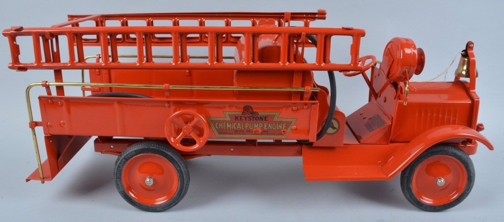 KEYSTONE Pressed Steel FIRE TRUCK (1 of 8)