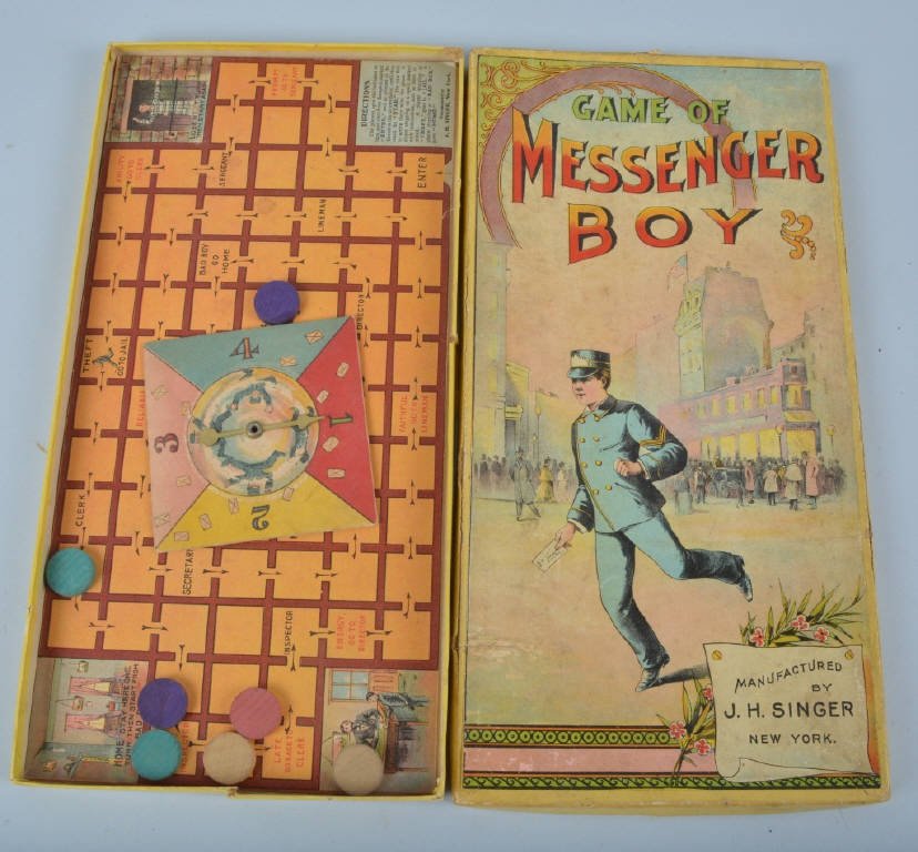 JH Singer GAME OF MESSENGER BOY (1 of 5)