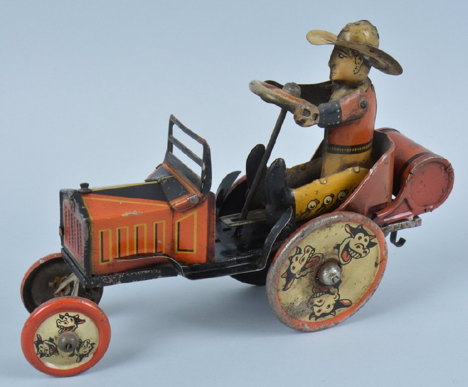 MARX Tin Windup WHOOPEE CAR (1 of 8)