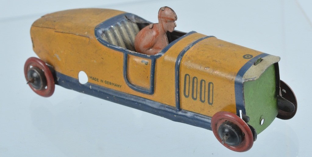 GERMAN PENNY TOY BOAT TAIL RACER (1 of 4)