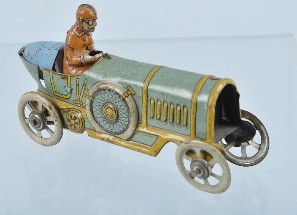 GERMAN PENNY TOY BOAT TAIL RACER (1 of 4)