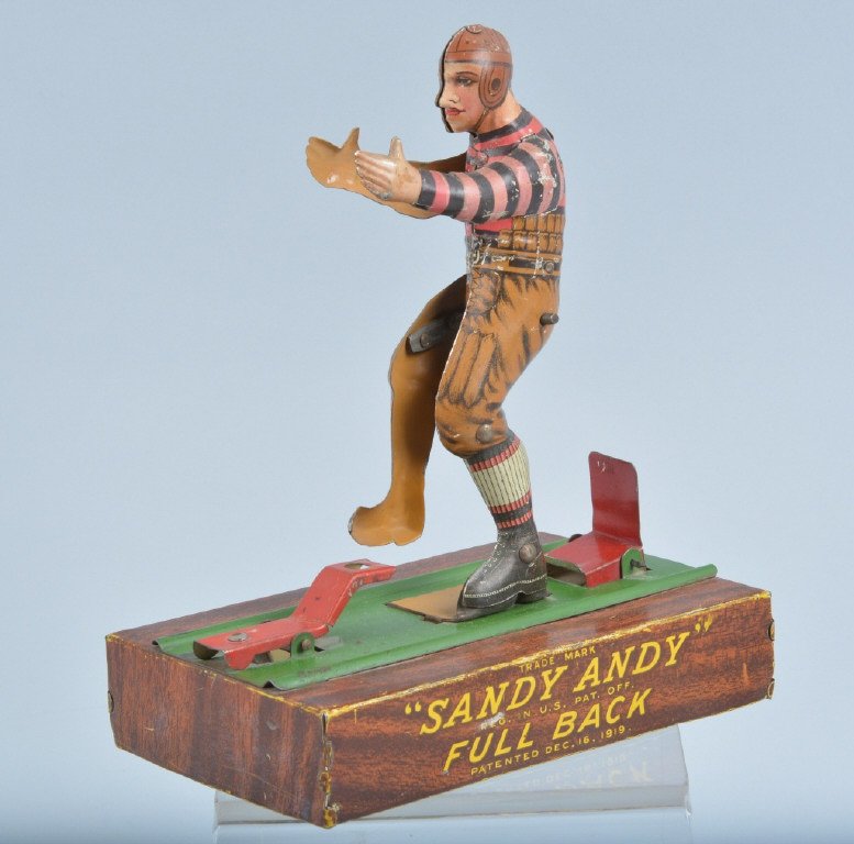 WOLVERINE SANDY ANDY FULL BACK FOOTBALL PLAYER (1 of 4)