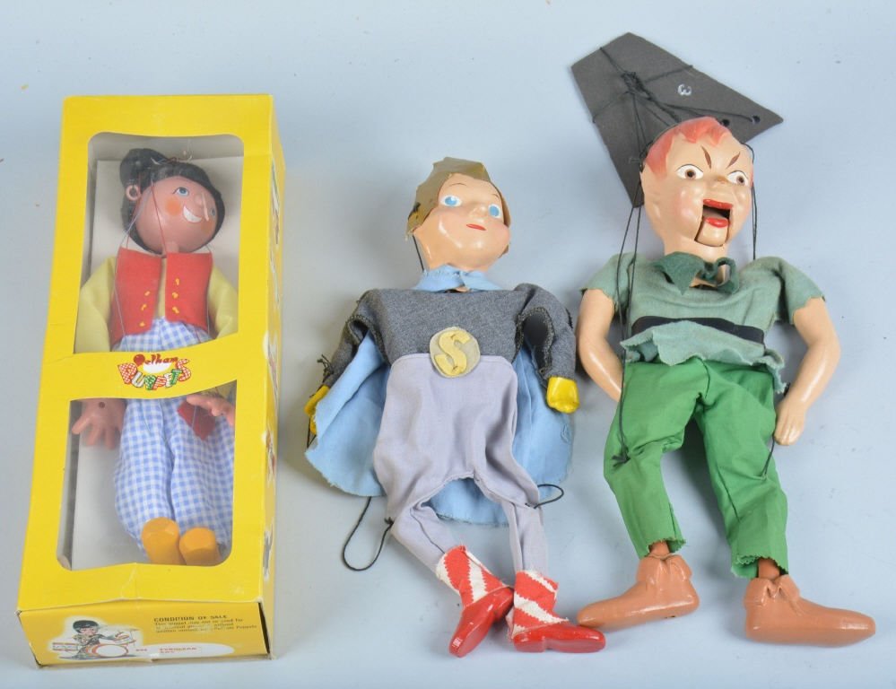 3- PELHAM MARIONETTES SPACEMAN, TYROLEAN, & MORE (1 of 5)