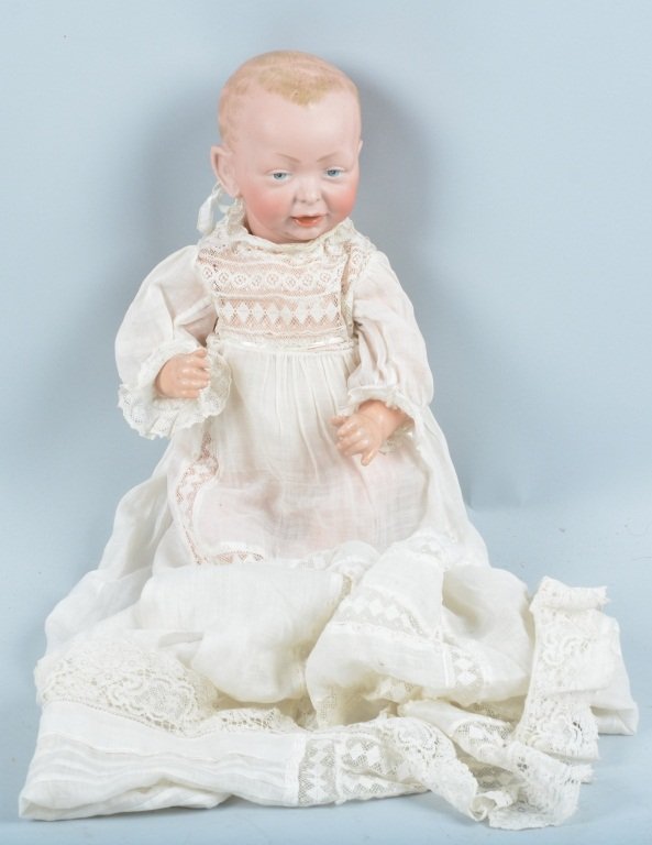 SMILING K&R CHARACTER PORCELAIN DOLL (1 of 3)