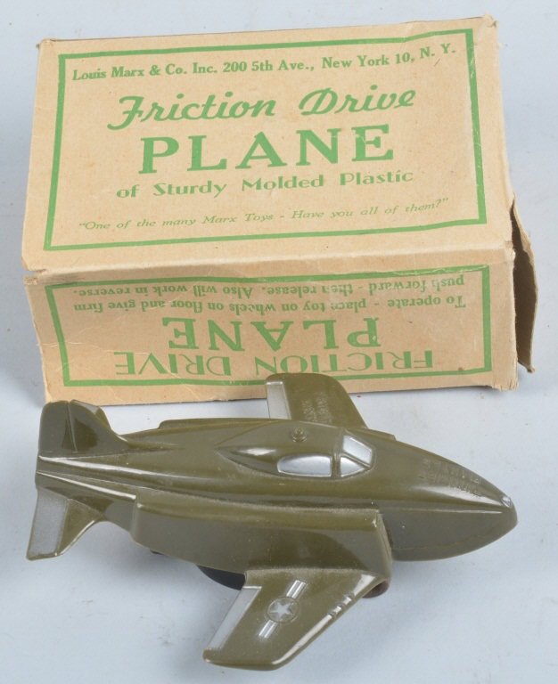 MARX Friction US ARMY PLANE w/ BOX (1 of 5)