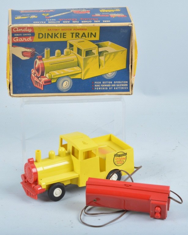 ANDY GARD Battery Op DINKIE TRAIN w/ BOX (1 of 3)