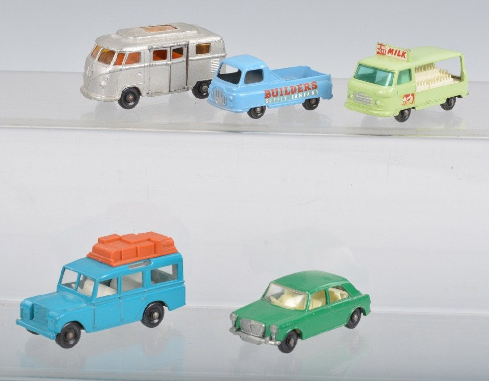 Lot of 5 1960s MATCHBOX CARS (1 of 3)