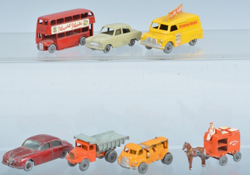 Lot of 7 1960s MATCHBOX GRAY WHEELS VEHICLES (1 of 4)