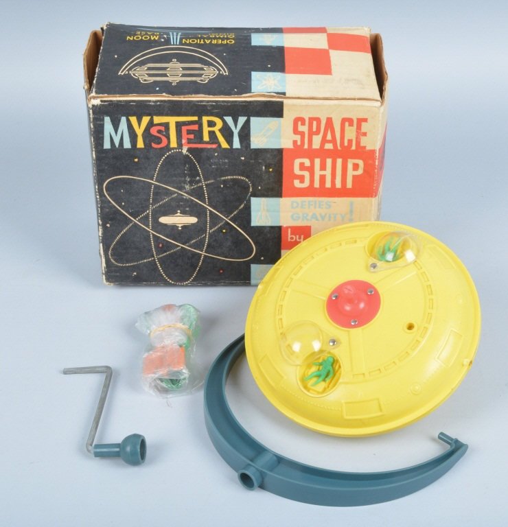 MARX MYSTERY SPACE SHIP w/ BOX (1 of 4)