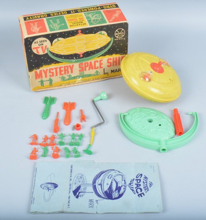 MARX MYSTERY SPACE SHIP w/ BOX (1 of 6)