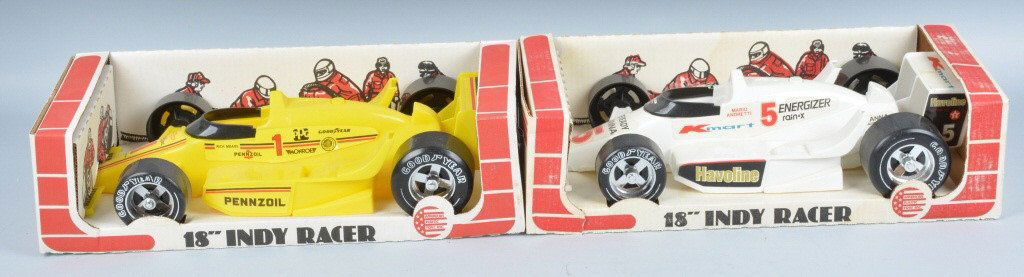 APT ANDRETTI & MEARS 18" INDY RACERS MIB (1 of 3)