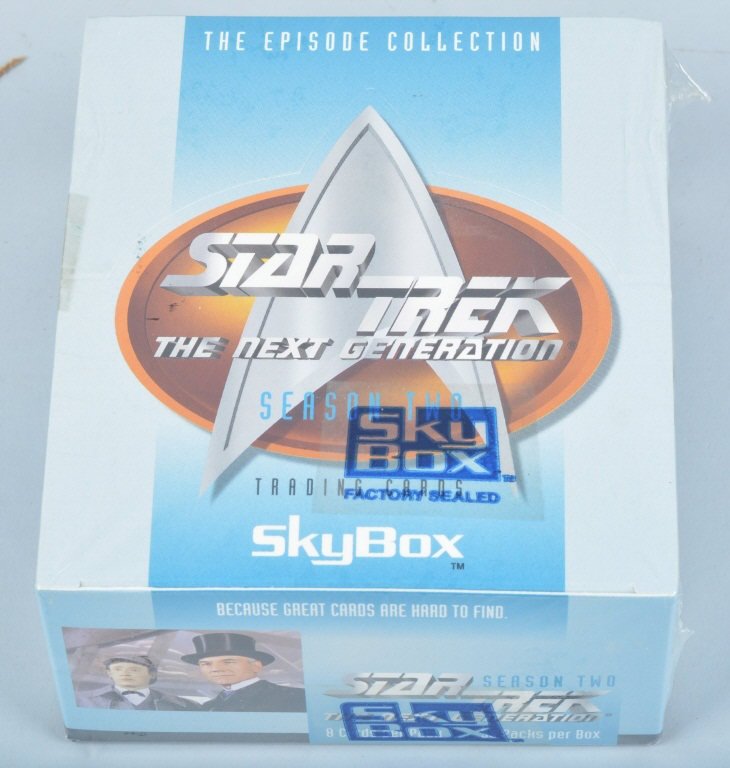 SKYBOX STAR TREK NEXT GENERATION CARDS Full Box (1 of 4)