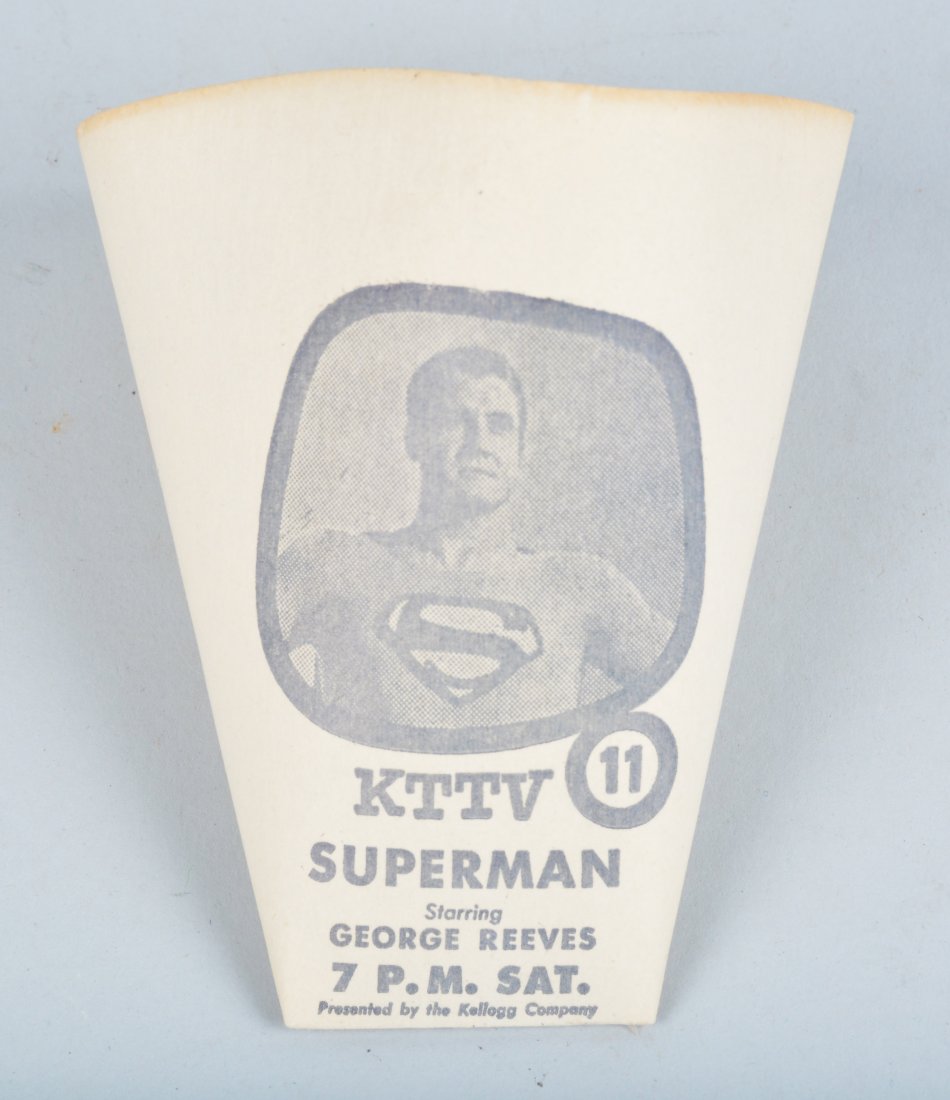 1950s SUPERMAN George Reeves KTTV WATER CUP (1 of 2)