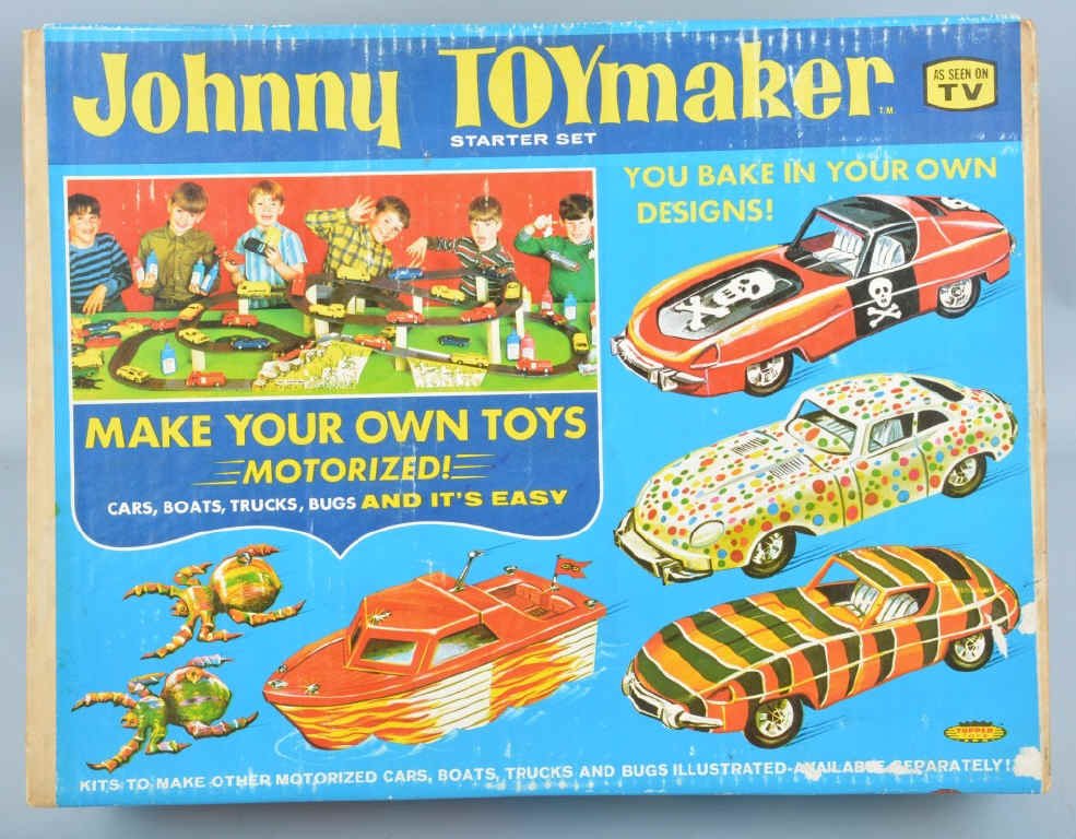 1968 TOPPER JOHNNY TOYMAKER CAR SET MIB (1 of 2)