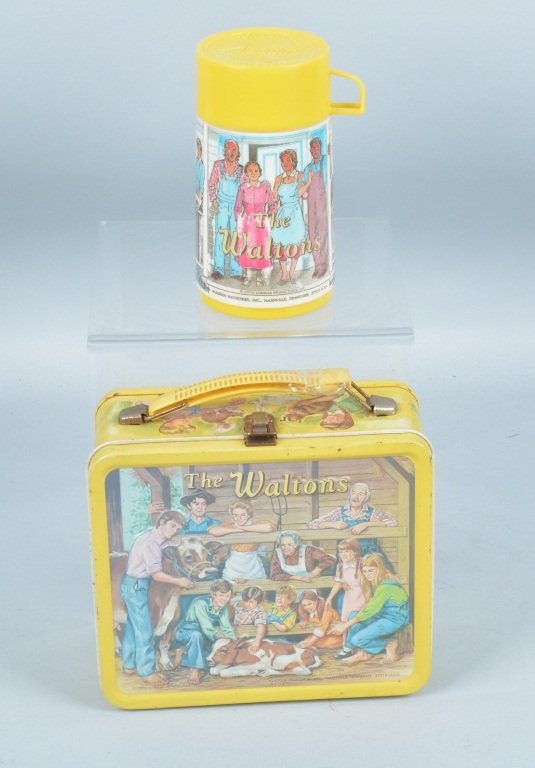 1973 THE WALTONS LUNCH BOX w/ THERMOS (1 of 4)