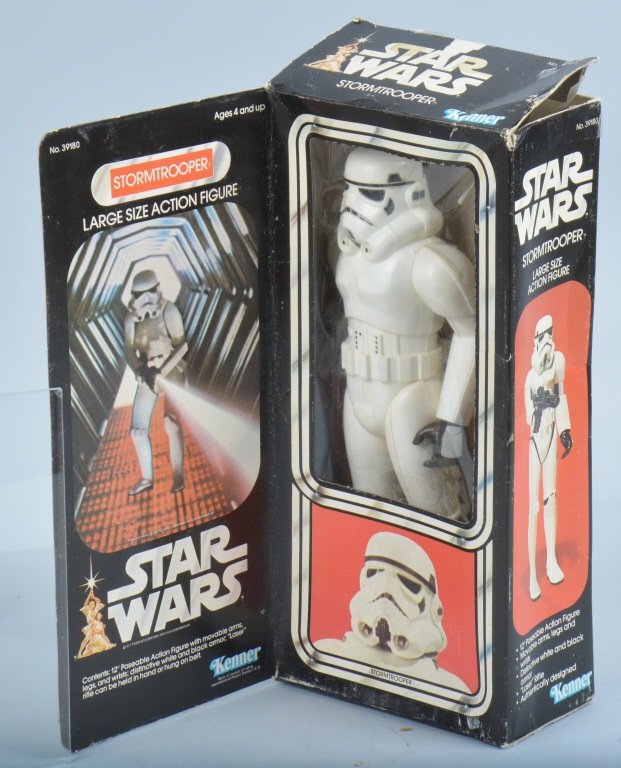 1977 STAR WARS Large Size STORMTROOPER w/ BOX (1 of 3)