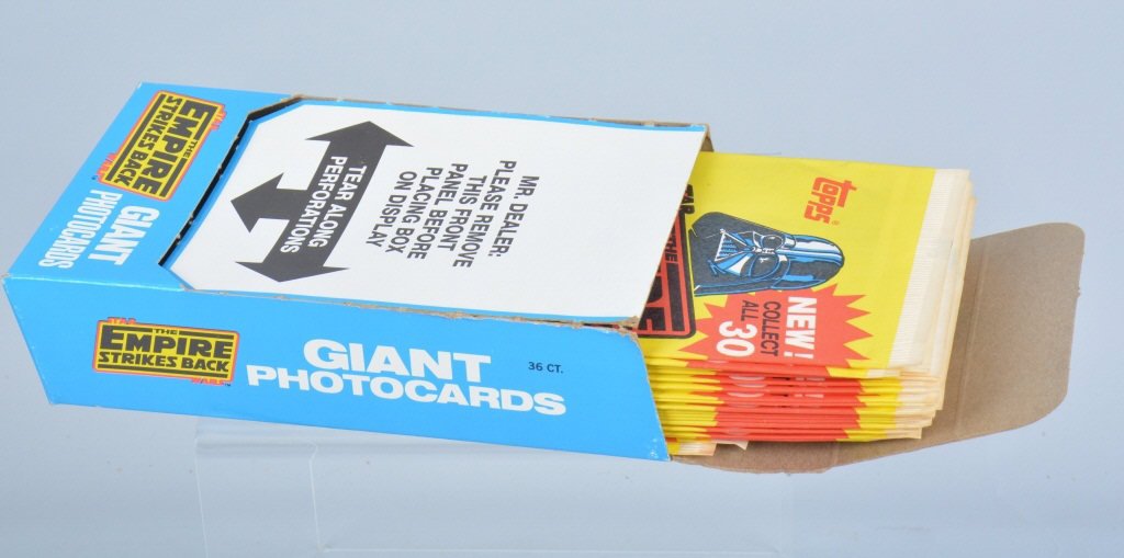 1980 TOPPS EMPIRE STRIKES BACK PHOTO CARDS BOX (1 of 3)
