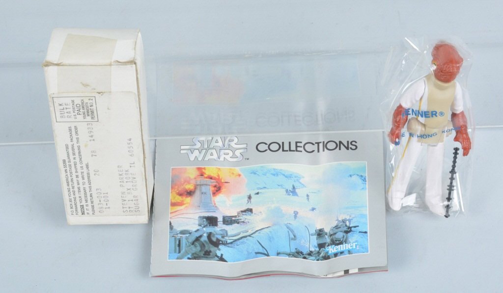 STAR WARS ROTJ MAIL AWAY ADMIRAL ACKBAR FIGURE (1 of 3)