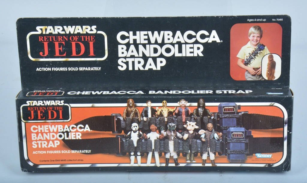 RETURN OF THE JEDI CHEWBACCA BANDOLIER STRAP w/BOX (1 of 3)