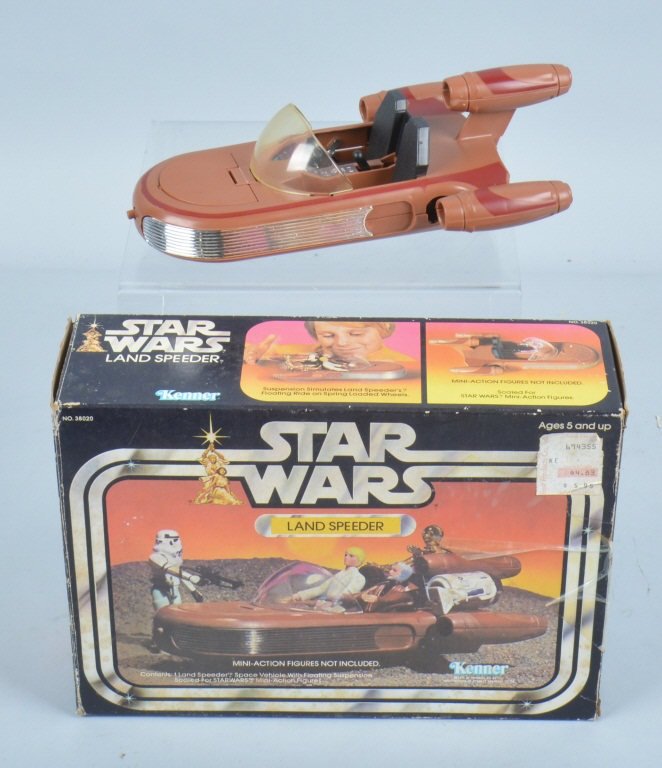 STAR WARS LAND SPEEDER w/ BOX (1 of 4)