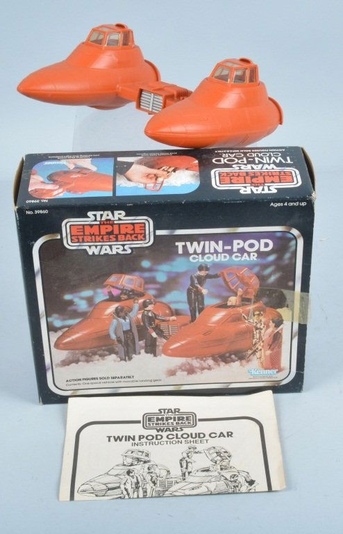 EMPIRE STRIKES BACK TWIN-POD CLOUD CAR w/ BOX (1 of 5)